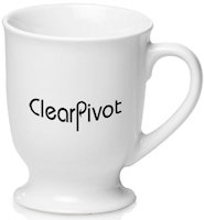 Ceramic Mugs: 10oz White Irish Coffee Mugs